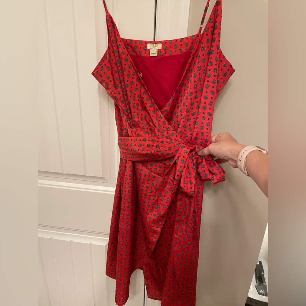Jcrew wrap dress womens 14 EUC
